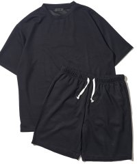 ADPOSION/ウノ ピゥ ウノ ウグァーレ トレ リラックス 1PIU1UGUALE3 RELAX 冷感ポンチ 半袖Tシャツ&ハーフパンツ ルームウェア/506928659