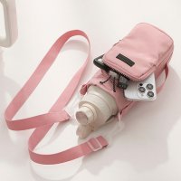 REAL STYLE/リアルスタイル REAL STYLE ボトルホルダー 水筒カバー ケース ショルダー 斜めがけ 撥水 ポケット ナイロン おしゃれ かわいい シンプル キッズ /506928767