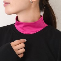 REAL STYLE/リアルスタイル REAL STYLE つけ襟 レディース ハイネック 春 夏 秋 やわらか レイヤード 重ね着 冷房対策 紫外線対策 ネックカバー スカーフ お/506928810