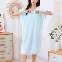 REAL STYLE/リアルスタイル REAL STYLE バスローブ ラップタオル ポンチョ レディース 着るバスタオル 大判 ワンピース ルームウェア 大人用 おしゃれ 夏 着る/506928831