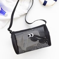 REAL STYLE/リアルスタイル REAL STYLE ショルダーバッグ メンズ レディース 子供 ミニ メッシュ 軽い 肩掛け ドラムバッグ レジャー 海 プール 公園 夏 目/506928843