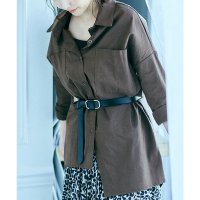 KiraKiraShop/キラキラショップ KiraKiraShop シャツ《アシンメトリーオーバーロングシャツ 全7色》 ［cea0018］/506929172