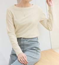 Viola e Viola/ヴィオラ エ ヴィオラ Viola e Viola ＜クルーネック＞リブ裏起毛プルオーバー/506929184