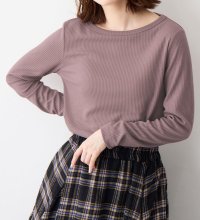 Viola e Viola/ヴィオラ エ ヴィオラ Viola e Viola ＜クルーネック＞リブ裏起毛プルオーバー/506929184