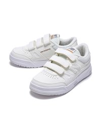 new balance/ニューバランス New Balance ニューバランススキッズ ホワイト 裏起毛 コート化 ベルクロタイプ レザー 児童スニーカー/506929188