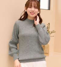 Alotta/洗える！カシミヤタッチミニケーブルニット/506929190