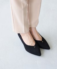 welleg/ウェレッグ welleg メタルポイント ポインテッドトゥパンプス/506929242