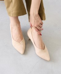 welleg/ウェレッグ welleg メタルポイント ポインテッドトゥパンプス/506929242
