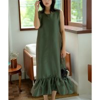 KOBE LETTUCE/コウベレタス KOBE LETTUCE ボリューミー裾デザインシャイニーワンピース [E3424]/506929395