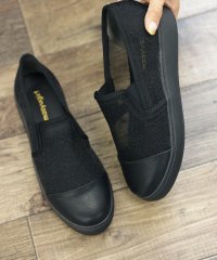 masyugirl/マシュガール masyugirl 大きいサイズ【軽量】メッシュ グリッター素材のスリッポンスニーカー/506929429