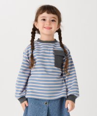 SHIPS Colors  KIDS/SHIPS Colors: 80～130cm / ミニ裏毛 ボーダー ポケット トップス/506930549