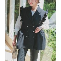 KOBE LETTUCE/コウベレタス KOBE LETTUCE [ セレモニー ]【プチ】 [ Petitle / プチレ ] 3点セット 袖取り外しジレジャケット×ブラウス×パンツ【/506931537