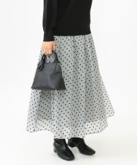 eur3/【大きいサイズ】フロッキードットシアースカート/506933489