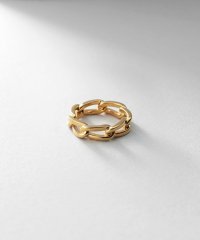 COCOSHNIK ONHITSCH/ココシュニック オンキッチュ COCOSHNIK ONKITSCH シルバー ロングカーブチェーンモチーフリング GP/506934764