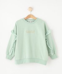 SHOO・LA・RUE(Kids) /シューラルー キッズ SHOO・LA・RUE／Kids フリル袖スウェードライクスウェット/506935050