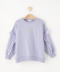 SHOO・LA・RUE(Kids) /【110－140cm】フリル袖スウェードライクスウェット/506935050