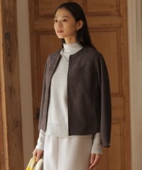 J.PRESS LADIES/スウェードダンボール ブルゾン/506935789
