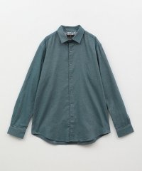 DISTINCTION MEN'S BIGI/フランネルフレンチフロントカジュアルシャツ/506936627