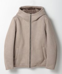 DISTINCTION MEN'S BIGI/テックレザームートンパーカー/506936631