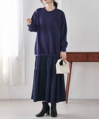 Ranan/ラナン RANAN ティアードドッキングワンピース/506692931