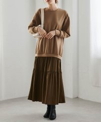 Ranan/ラナン RANAN ティアードドッキングワンピース/506692931