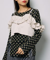 MAISON BREEZE/メゾンブリーズ MAISON BREEZE 【MAISON BREEZE】T/Nタフタ フリルキャミTOPS 32009A332/506863553