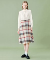 BLUE LABEL CRESTBRIDGE/【WEB限定】クレストブリッジチェッククロッシングビエラコンビドレス/506870980