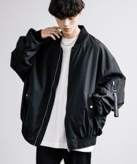 Rocky Monroe/ロッキーモンロー Rocky Monroe MA－1 フライトジャケット ブルゾン メンズ ライトアウター ミリタリー オーバーサイズ バルーンスリーブ 撥水 /506883843
