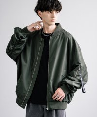 Rocky Monroe/ロッキーモンロー Rocky Monroe MA－1 フライトジャケット ブルゾン メンズ ライトアウター ミリタリー オーバーサイズ バルーンスリーブ 撥水 /506883843