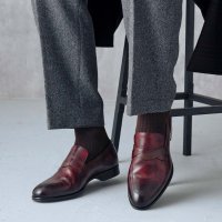 MADRAS/マドラス madras メタインソール搭載シューズ ベルト付きユーチップスリッポンドレスシューズ M621MT/506888125