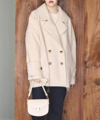 RUIRUE BOUTIQUE/ルイルエブティック RUIRUE BOUTIQUE ボアビッグシルエットダブルコート/506923444