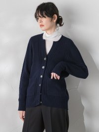 la.f.../ラ エフ la.f… KARLKARLキーネックカーディガン≪手洗い可能≫/506937007