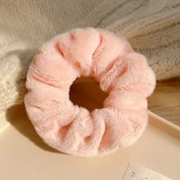 shoppinggo/ショッピングゴー shoppinggo ヘアゴム シュシュ フワフワ フェイクファー 髪飾り こども ホワイト おしゃれ 可愛い かわいい カジュアル フェミニ/506937265