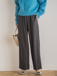 Droite Lautreamont/ドロワット ロートレアモン Droite lautreamont マイクロTRギャバストレッチイージーパンツ≪洗濯機で洗える≫/506937658