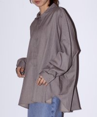 MAISON BREEZE reveur/メゾンブリーズレヴール MAISON BREEZE reveur バックシャーリングシャツ シャツ 長袖 ゆったり オーバーサイズ 無地 244027/506937776