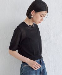 SHIPS WOMEN/Wai＋:〈手洗い可能〉モヘヤブレンド 半袖 プルオーバー/506940238
