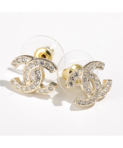 シャネル CHANEL CHANEL ピアス ABE100 Y02003 ラインストーン シャネル CHANEL CHANEL ピアス ABE100 Y02003 ラインストーン