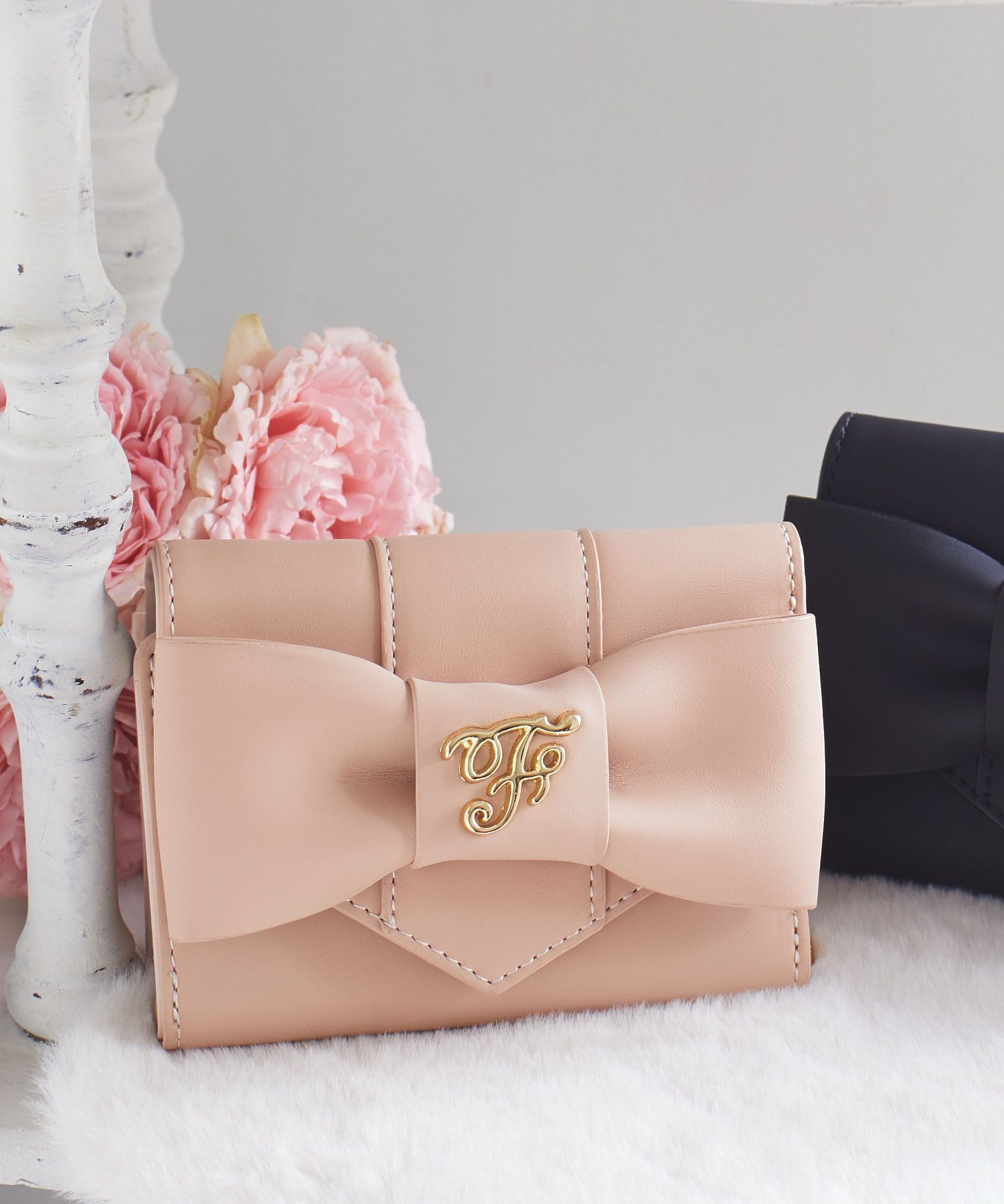 メゾン ド フルール Maison de FLEUR マットベルトリボンミニ