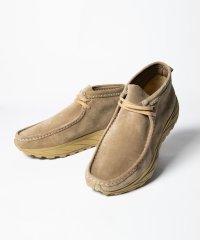 Clarks/クラークス Clarks 26179150 スニーカー Wallabee Eden メンズ ワラビー エデン モカシン カジュアル レースアップ ラウンド/506942301