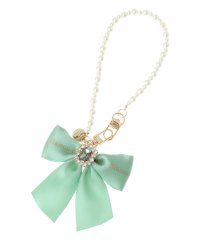 Maison de FLEUR/メゾン ド フルール Maison de FLEUR EC限定ビジューリボンパールストラップ/506942707