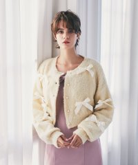 Maison de FLEUR/メゾン ド フルール Maison de FLEUR 絆のリボンカーディガン/506943246