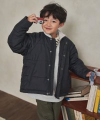 URBAN RESEARCH DOORS（Kids）/『洗濯可/撥水』マフラー付き中綿ノーカラージャケット(KIDS)/506943992