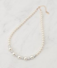 SHOO・LA・RUE/【セレモニー】フェイクパールパヴェネックレス/506944147
