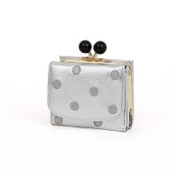 perche/＜ロングセラー＞ペルケ perche アクリル玉がま口3つ折り財布/503980081