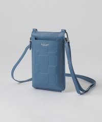 BLACK LABEL CRESTBRIDGE/カラーランエンボスクレストブリッジチェックスマホショルダー/506896717