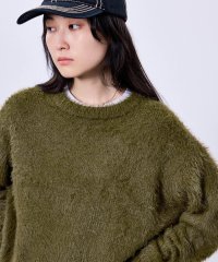 M TO R/BROKEN SHAGGY KNIT PULLOVER/506924914