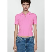 MANGO/ショートスリーブニットポロシャツ .－－ ALVERTA/506926332