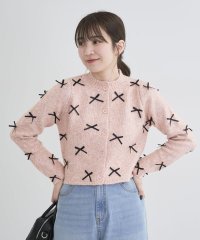 Green Parks/グリーン パークス Green Parks ・ANDSEARCH メニーリボンニットカーディガン/506943134