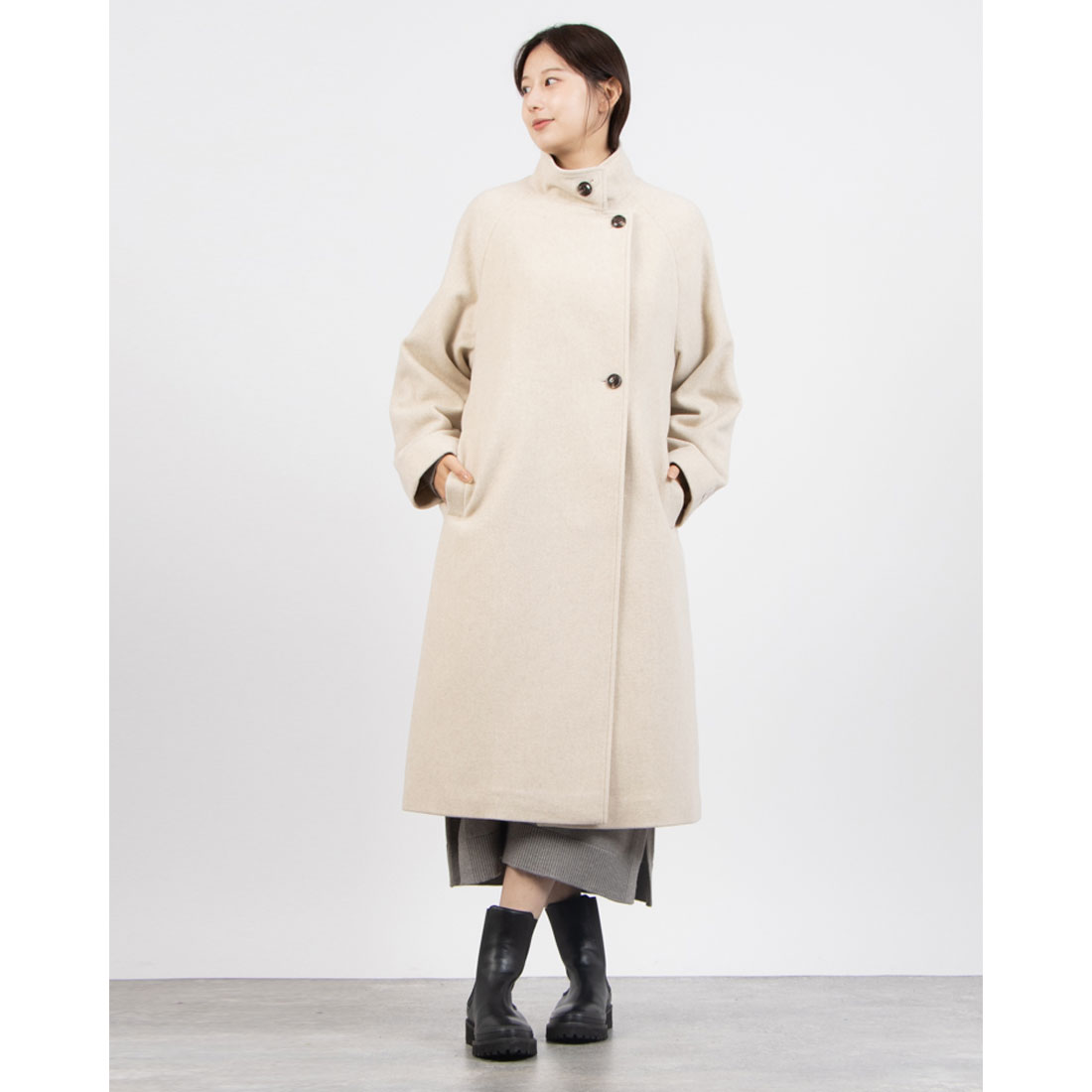 逆輸入 セール】ドゥ PECOLAMBスタンドカラー ARCHIVES DOUX アルシーヴ ジャケット・アウター