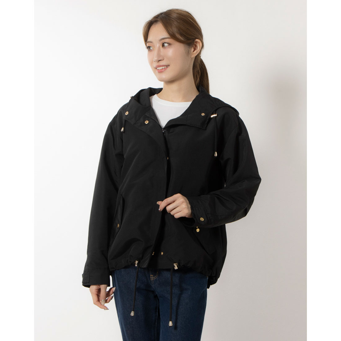 ナージージャパン NERGY JAPAN レディース フィットネス アウター ロゴフーディー_ NJM63170 （ブラウン） ナージージャパン NERGY JAPAN レディース フィットネス